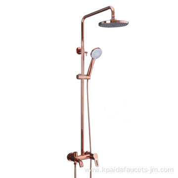 Reliably Sealing Perfect Quality Shower Set Rose Gold